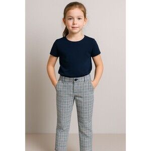 Janie and Jack Girls Plaid Jogger Pants Size 8 The Sartorial Casual Chic